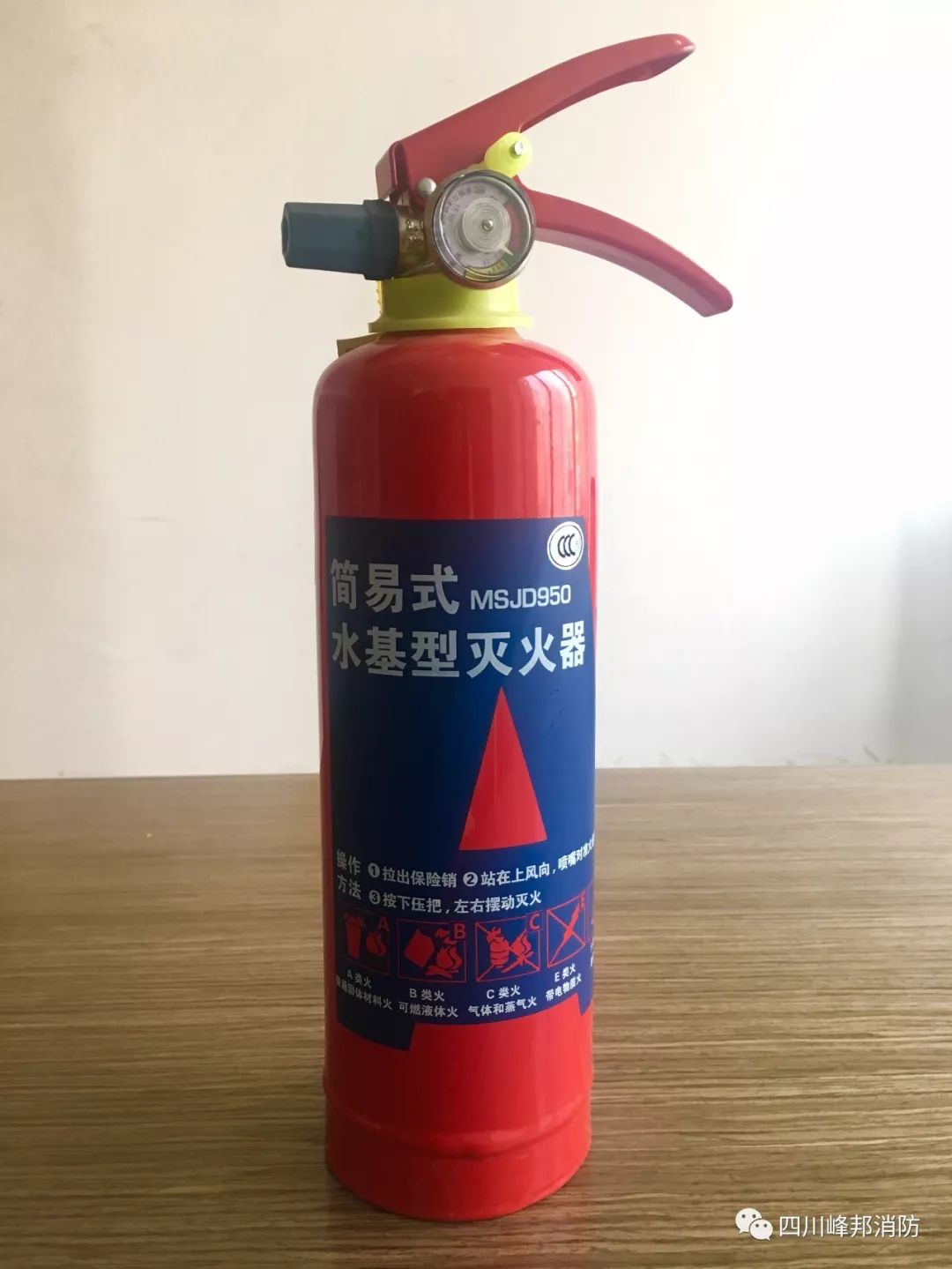 手提式水基型灭火器