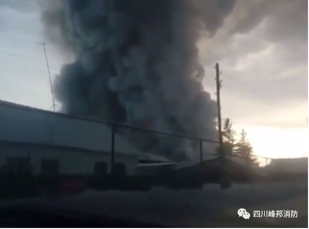 新西伯利亚州鞋店发生火灾